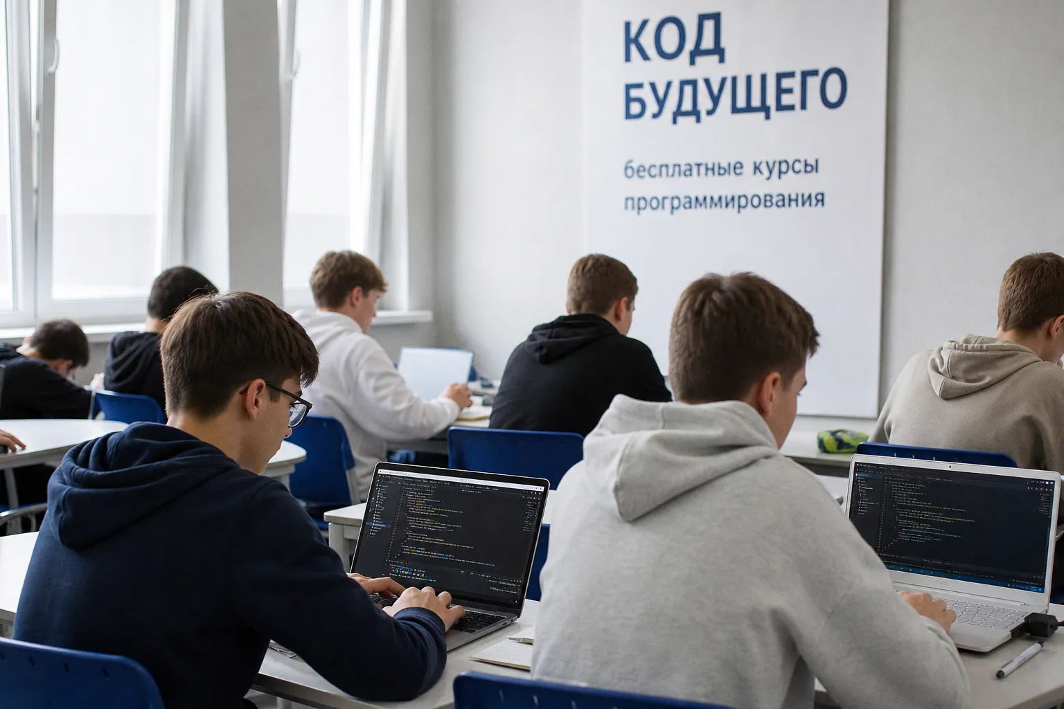 Бесплатное обучение программированию для школьников и студентов: как записаться на «Код будущего»