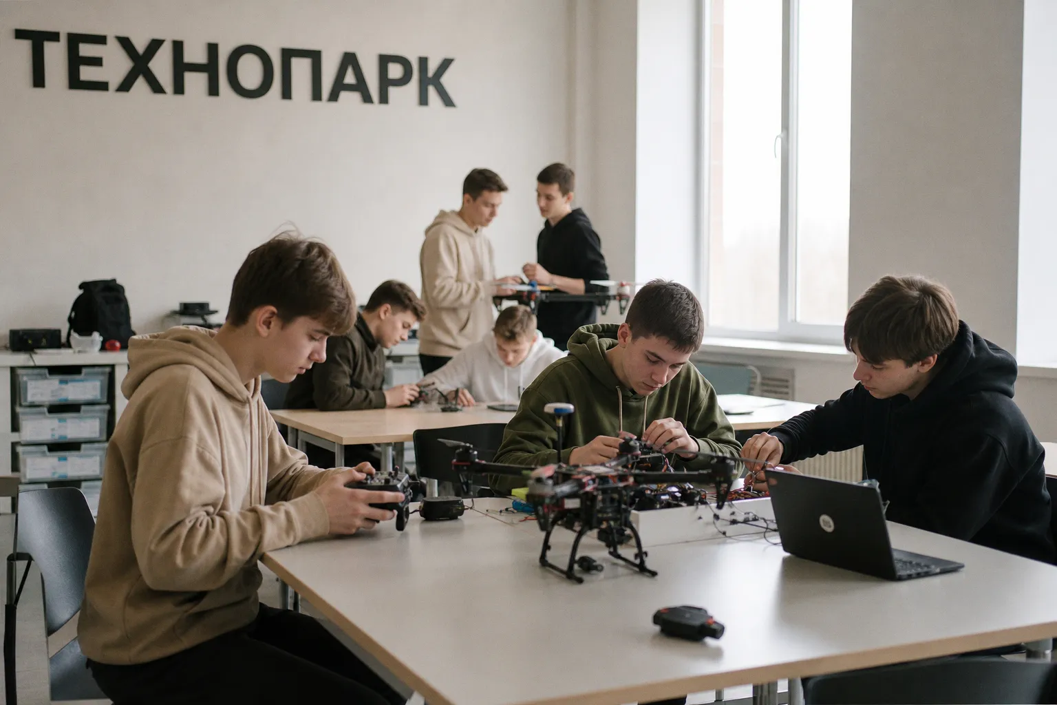От управления БПЛА до курсов по ИИ: в регионе откроют более 38 тыс. кружков и секций