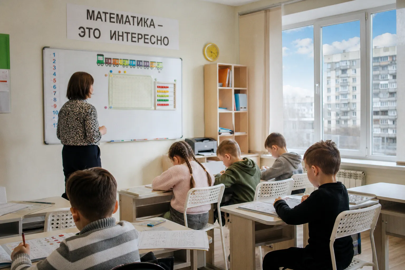 В Солнечногорске открыли программу предшкольной подготовки с уклоном в математику